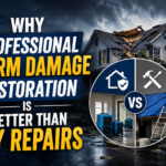 Why Professional Storm Damage Restoration Is Better Than DIY Repairs