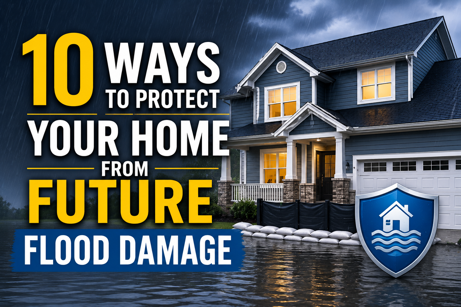 10 Ways to Protect Your Home from Future Flood Damage