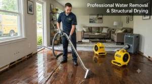 Professional water removal and structural drying