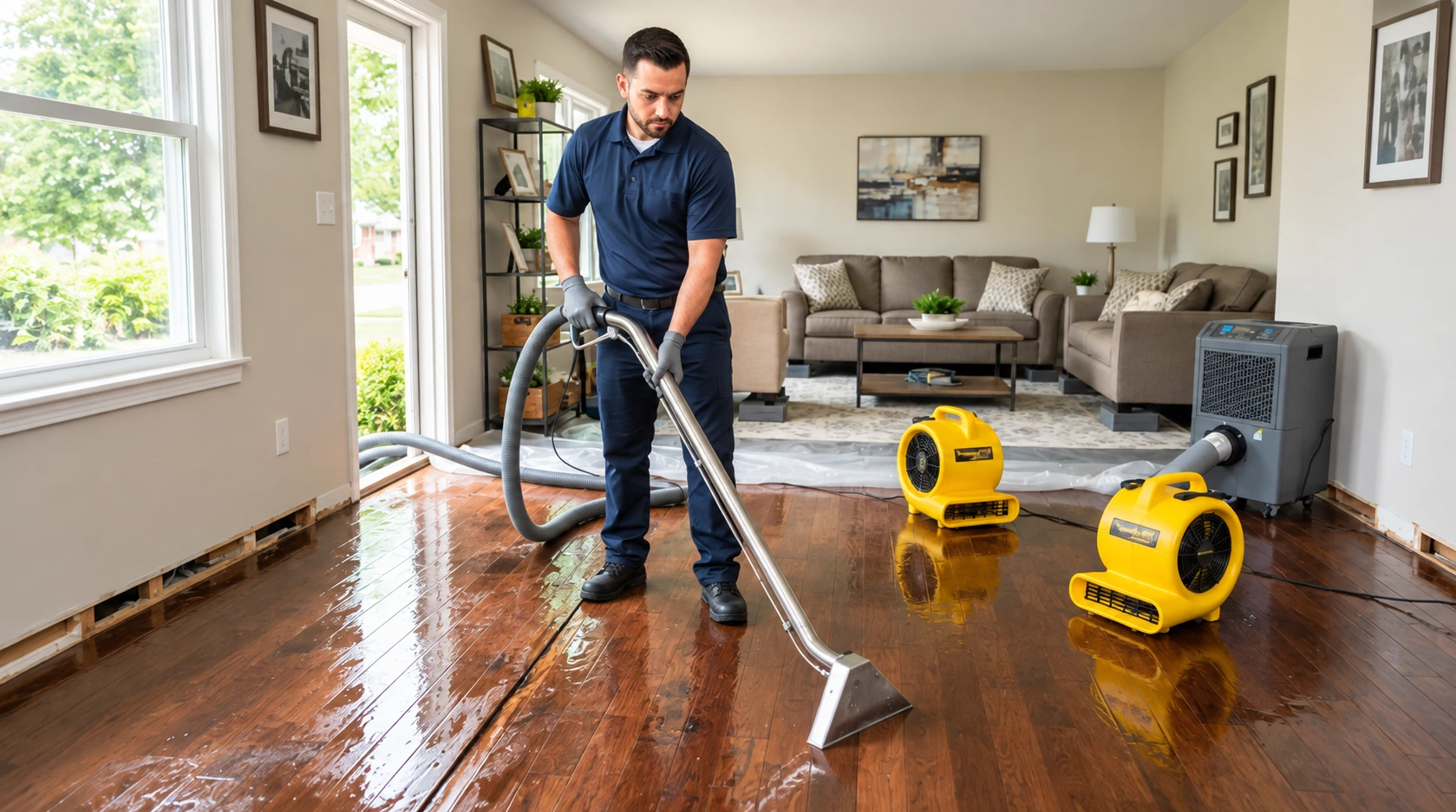 How Professional Structural Drying Works After a Flood or Plumbing Leak
